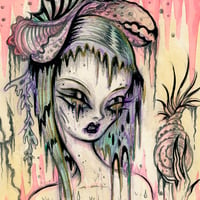 Image 2 of "Despina-Swamp Mermaid" Limited Edition print