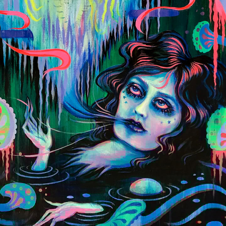 Image of "Your Mouth is Like a Ghost" Limited edition print