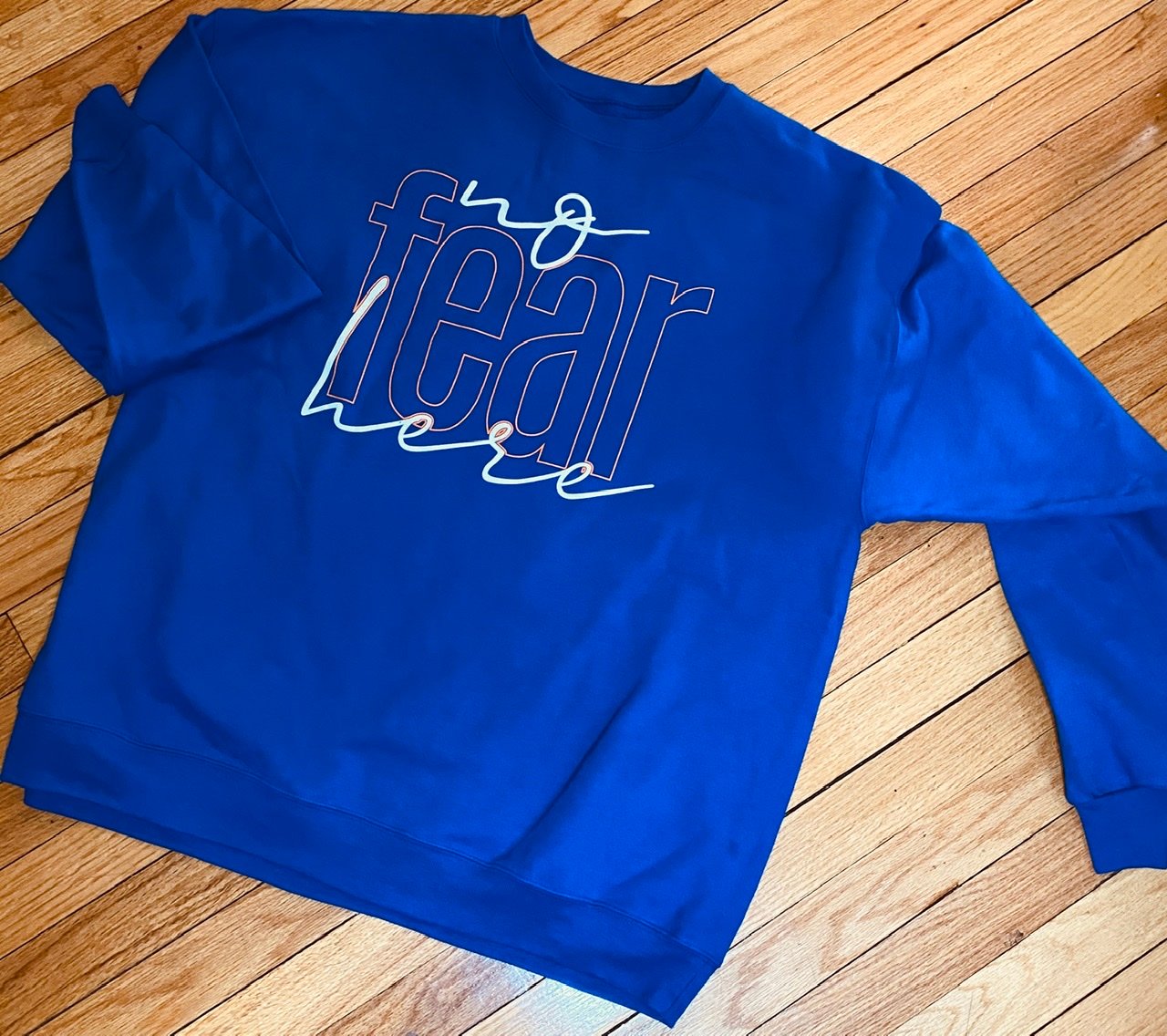 Royal Blue Crewneck Sweatshirt 