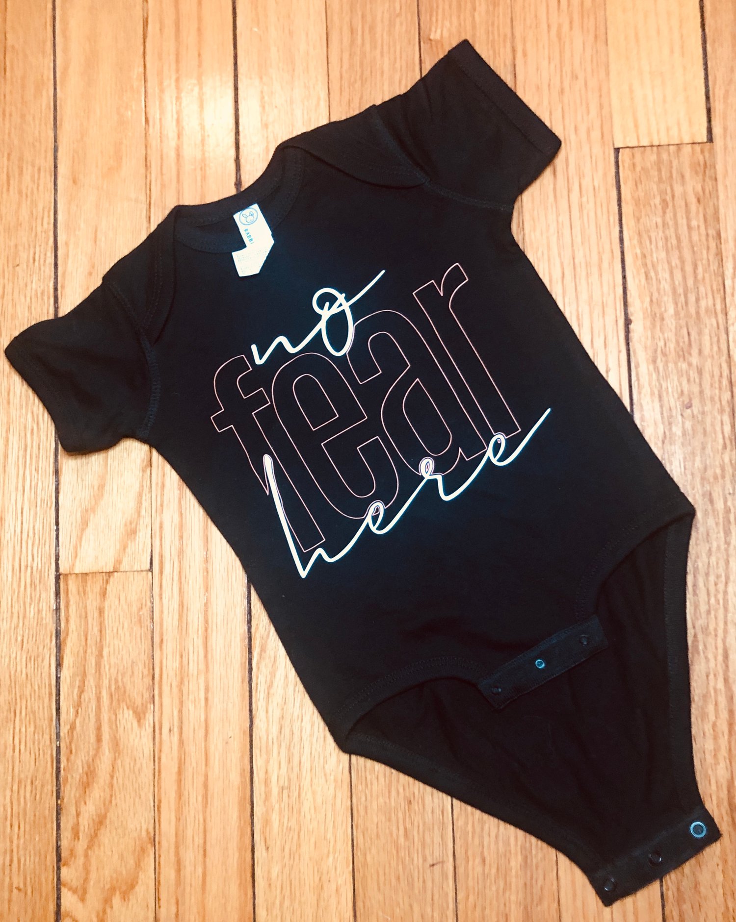 Black  Infant Onesie NFH 