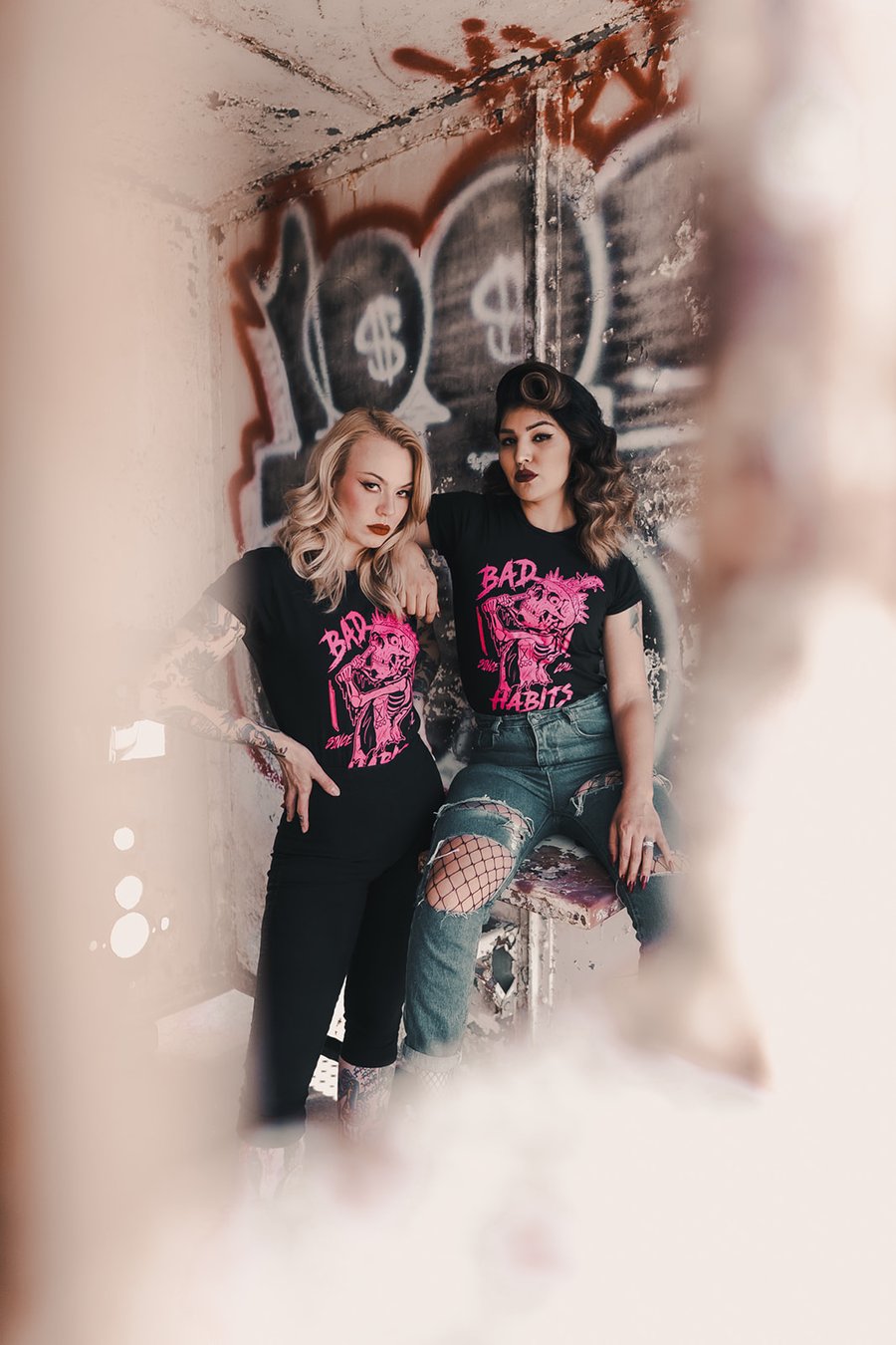 Image of Women's Bad Habits tee 