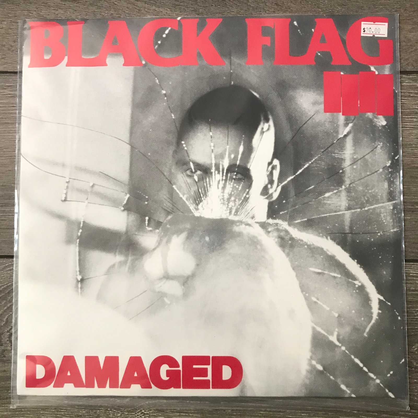 black flag damaged