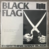 Image 1 of Black Flag - Everything Went Black Vinyl 2xLP