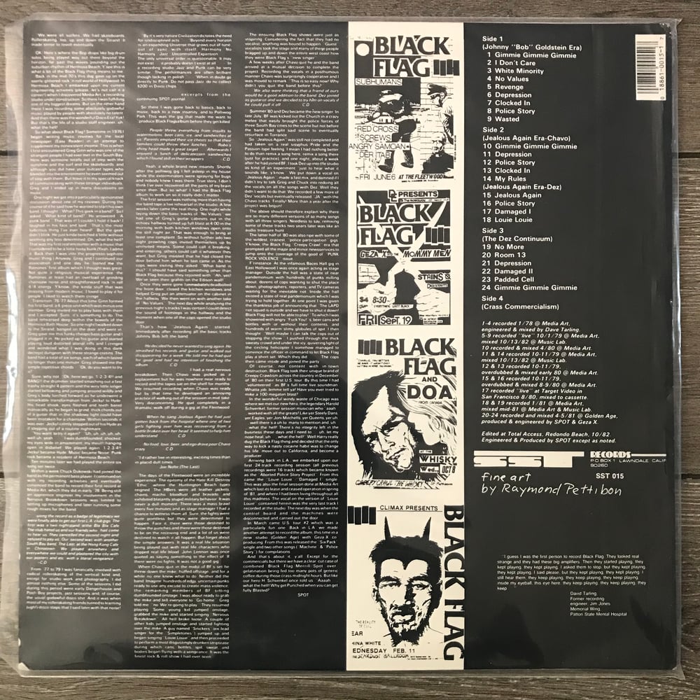 Image of Black Flag - Everything Went Black Vinyl 2xLP