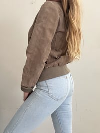 Image 4 of 00s Suede leather jacket // M 