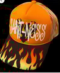 Fiire saint-ness trucker hat