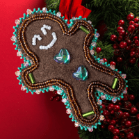 Image 1 of Gingerbread barrette 