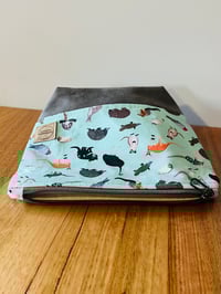 Image 3 of Fabric Zipper Pouch - Australian Animals
