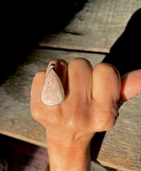 Image 1 of Pink Scolecite Ring