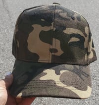 Women Camo Fitted Cap - Style 1 