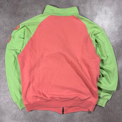 Image of 1980s Iceberg “Don’t Drug Out” Zip Up, Size Large