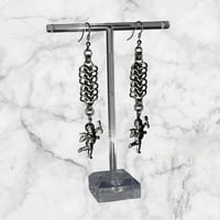 Image 2 of Cherub earrings