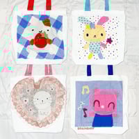 Image 1 of patchwork totes