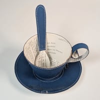 Image 5 of 'Pride and Prejudice' Teacup, Saucer and Spoon set