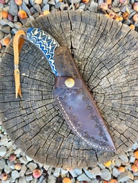 Image 3 of 512 layer ladder Damascus knife 