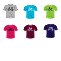 Image 3 of At Peace Bicycle t-shirt