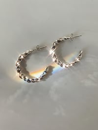 Twisted Mini Hoops 