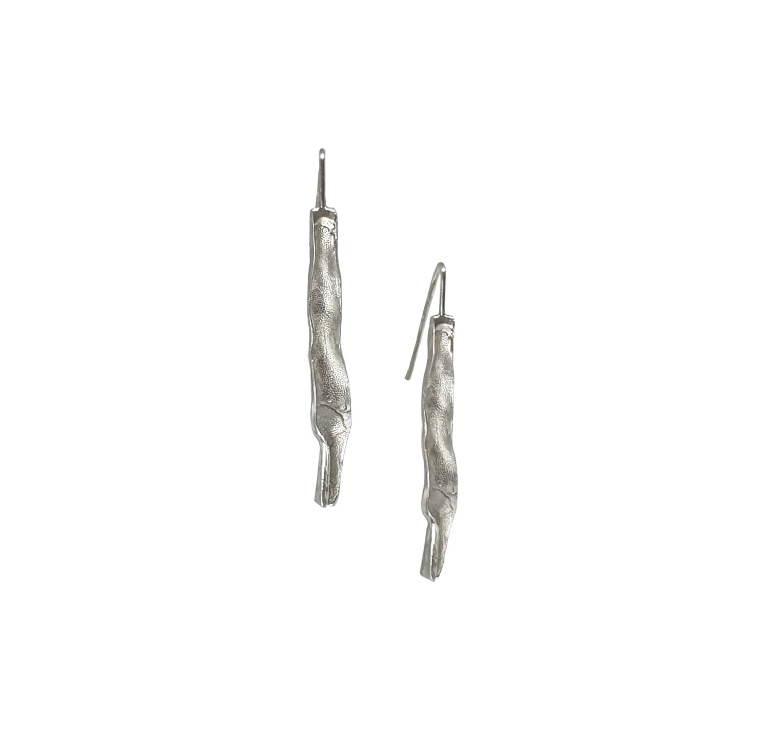 Image of Fine Fold Earrings