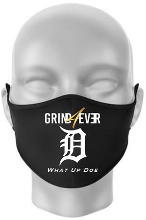 Image of GRIND4EVER DETROIT MASK - BLACK