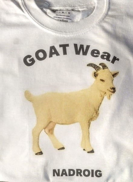 Image of G.O.A.T Wear - T Shirt(White)