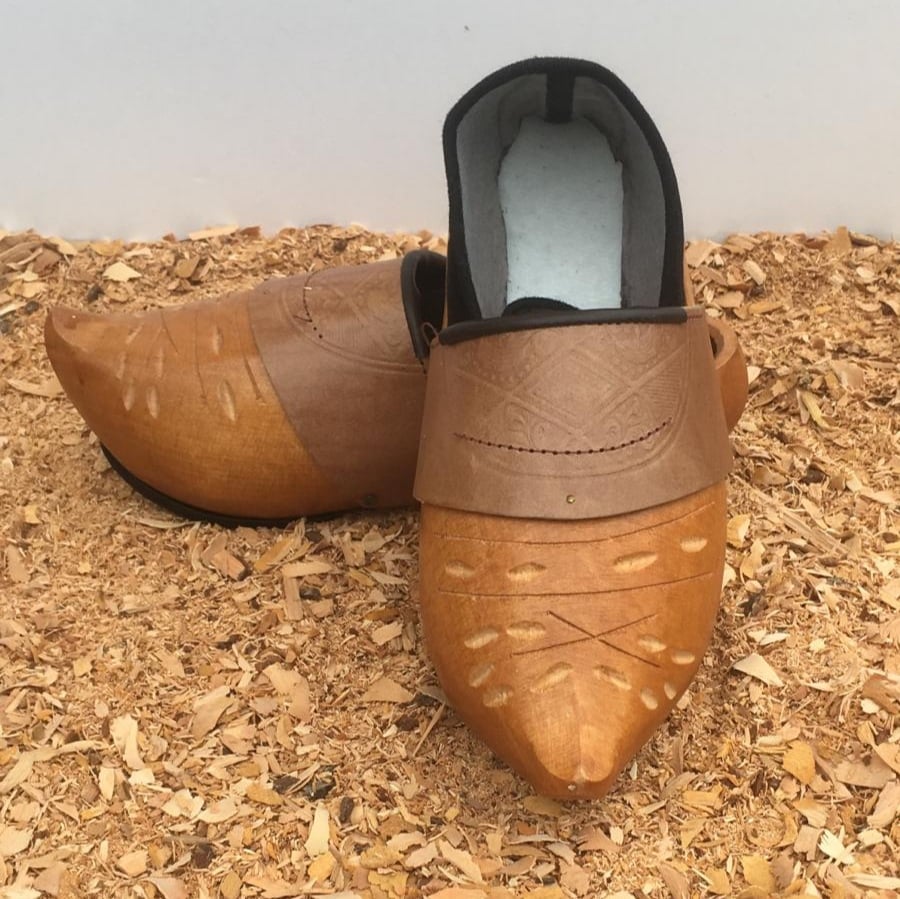 Sabot Bois Traditionnel Breton Sabots Hommes - Main Image
