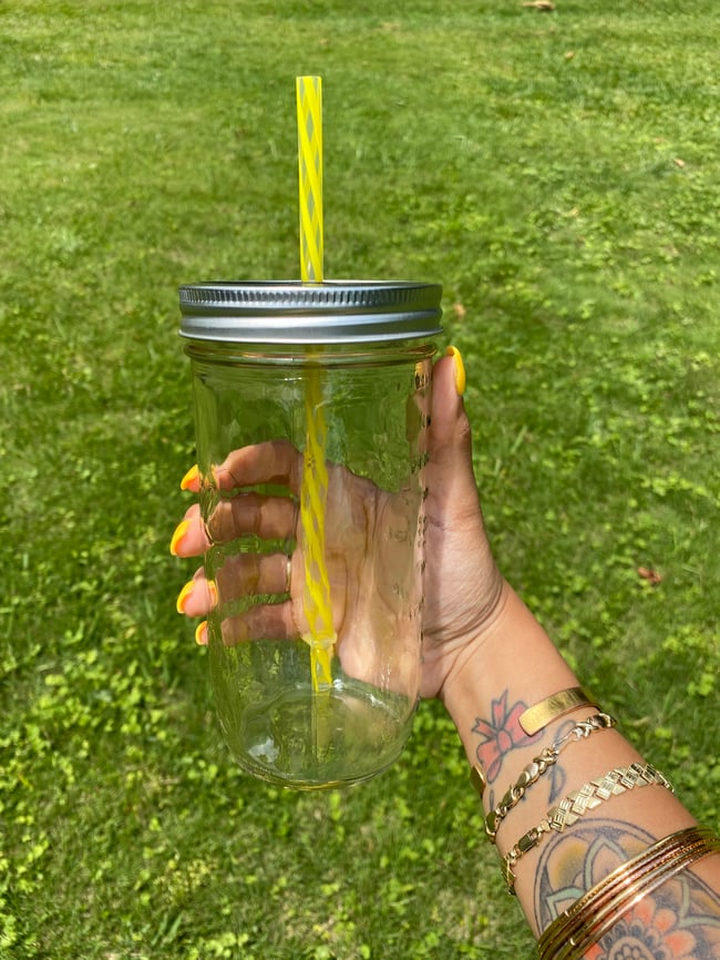 CUSTOMIZE YOUR OWN 24oz Mason Jar