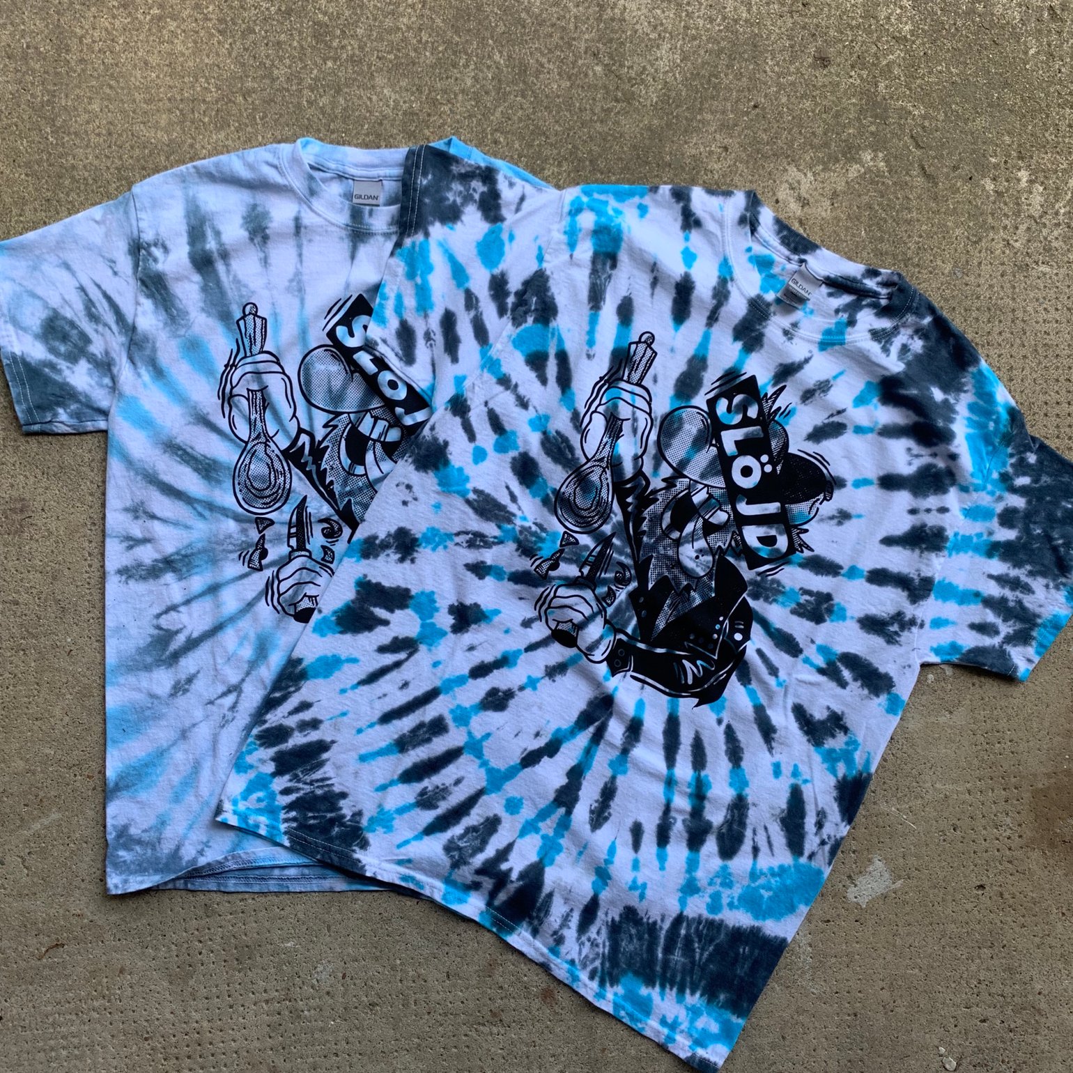 Image of Slojd Carver Tee (Tie Dye)