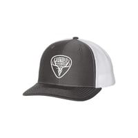 Charcoal Gray/White Trucker Hat
