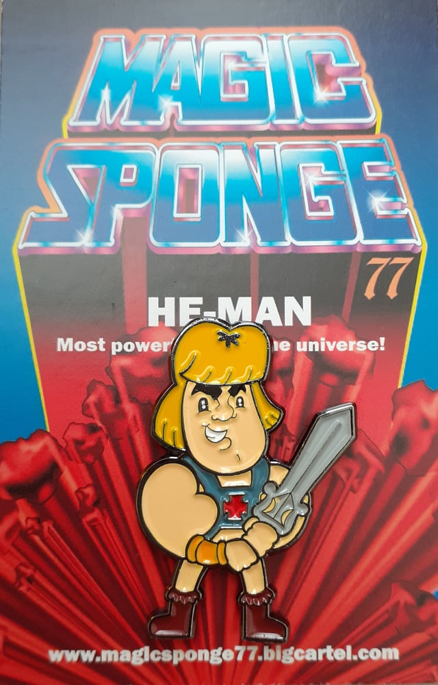 Image of He-Man Pin.