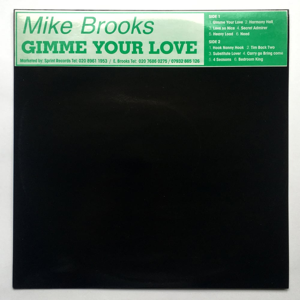 Image of MIKE BROOKS - GIMME YOUR LOVE LP