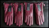 ACTIVE PALM ➐™  'Merlot' - Women's Touchscreen Leather Gloves 