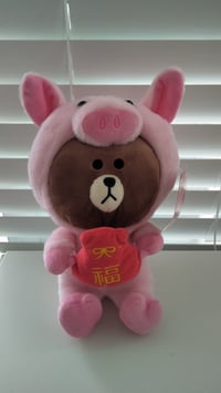AUTHENTIC WITH TAG Wannabe Piggy Brown from LINE FRIENDS
