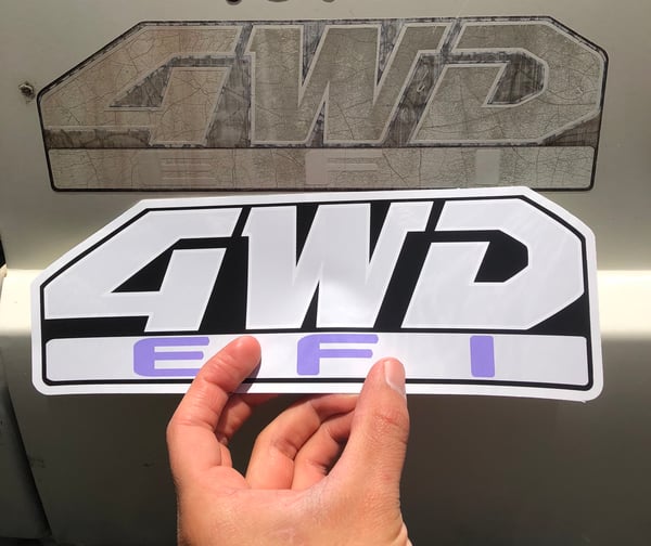 Image of 4WD Sticker 