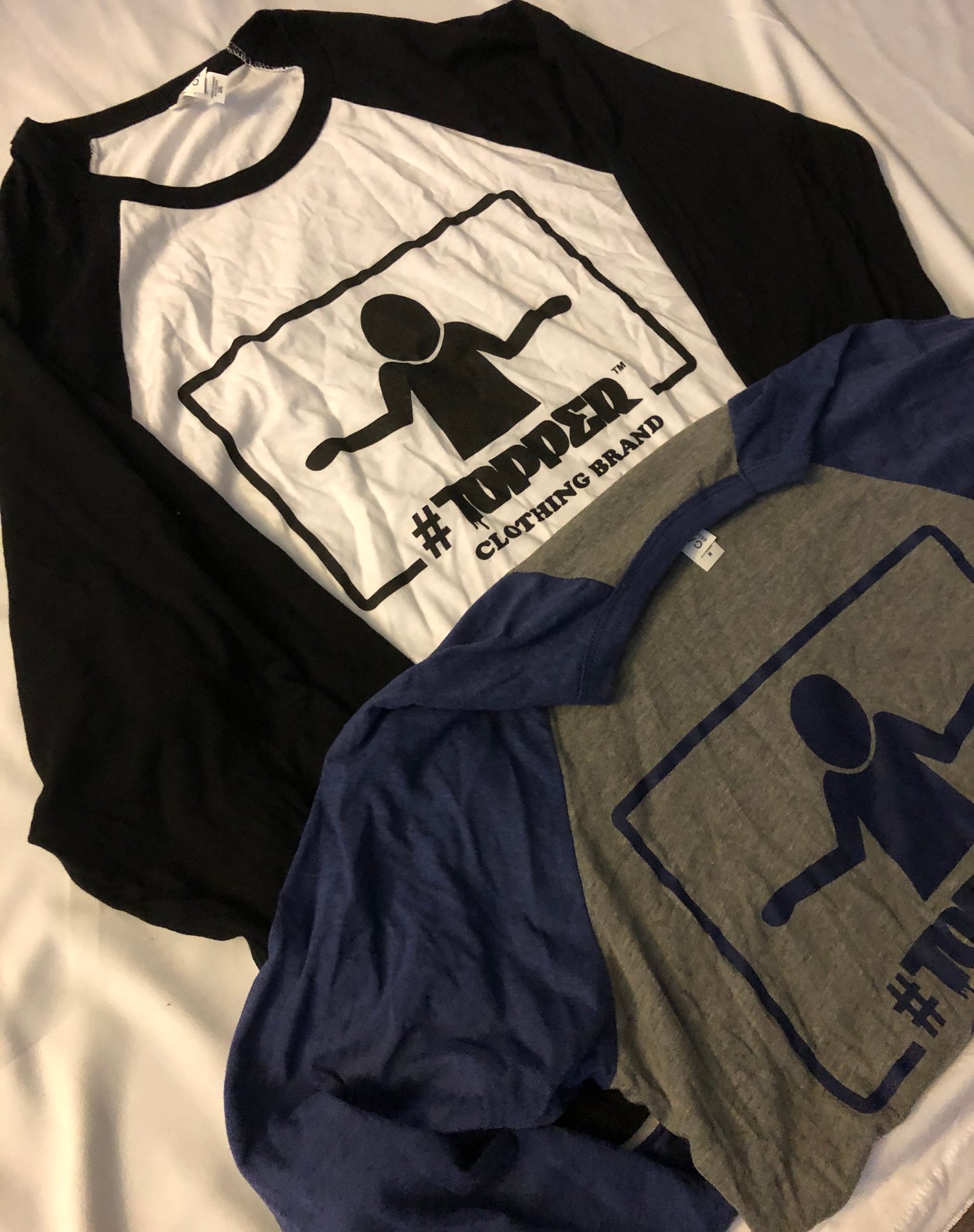 Image of #Topper Raglan Tees. 