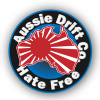 Aussie Drift Co Classic Sticker