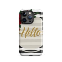 Image 17 of Cygen Divine Designs Hello Tough Case for iPhone®