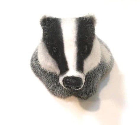 Image of Badger Sculpture