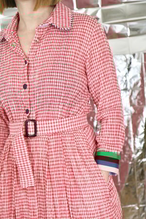 Robe VICHY rouge