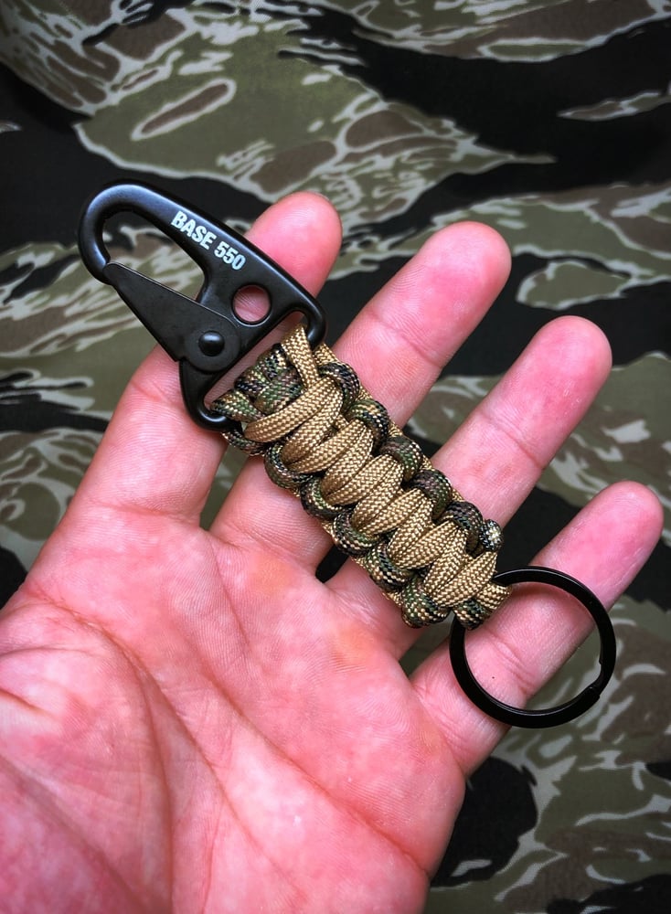 Image of Custom paracord keychain (2 color) 