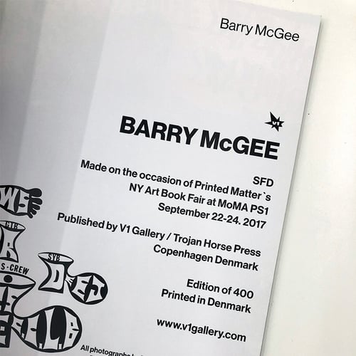 Image of Barry McGee - SFD (fanzine)