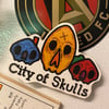 City Of Skulls Magnet