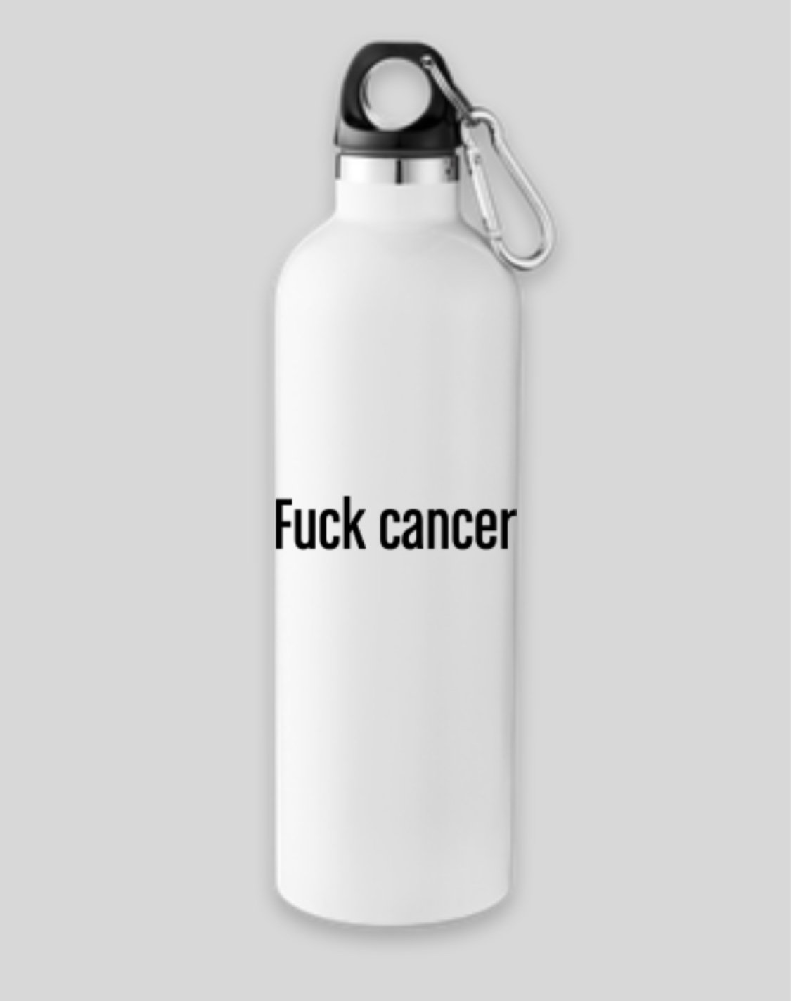 Image of Fuck Cancer | Water bottle