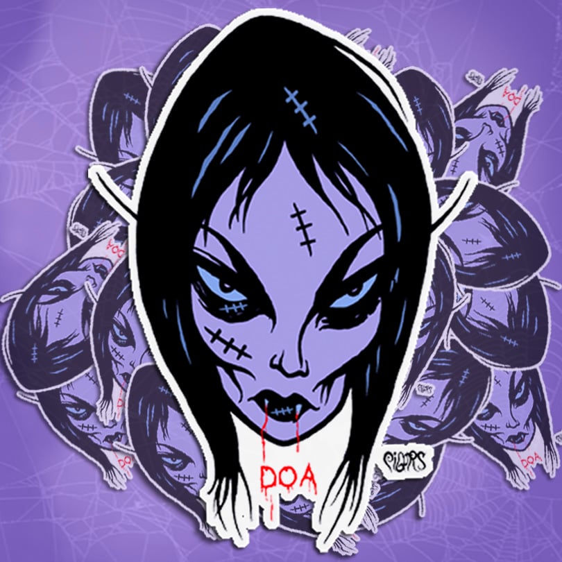Image of DOA Sticker - Limited Quanity