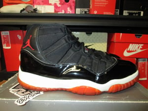 Image of Air Jordan XI (11) "Black/True Red" 1996 *PRE-OWNED*