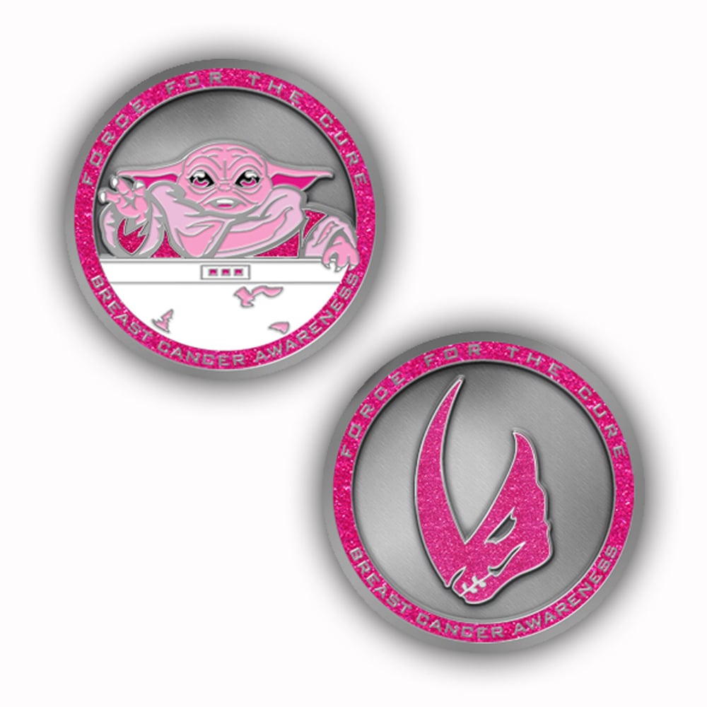 Image of Force For The Cure: Magic Hand Challenge Coin