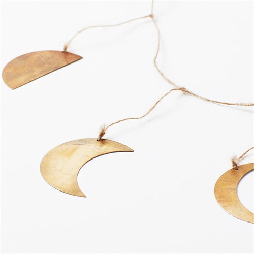 Image of Phases Of The Moon Brass Garland