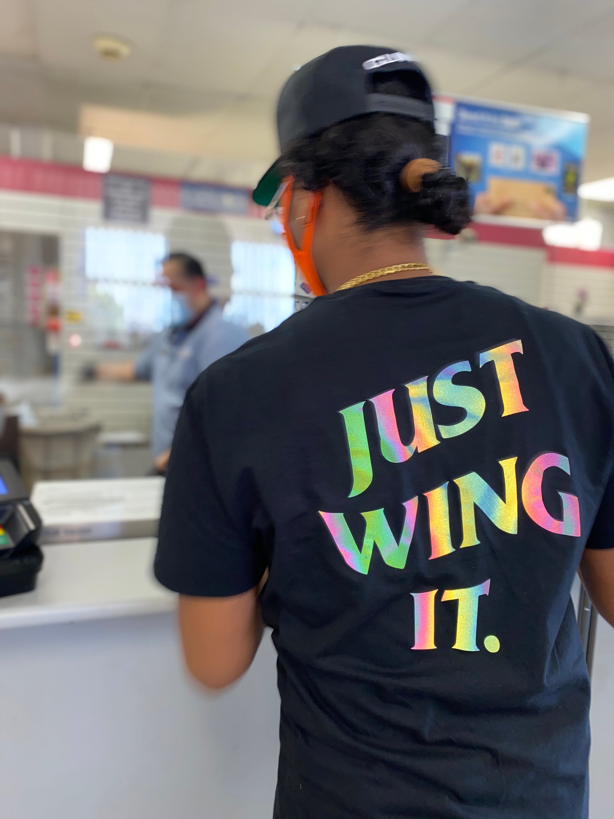 just winging it shirt