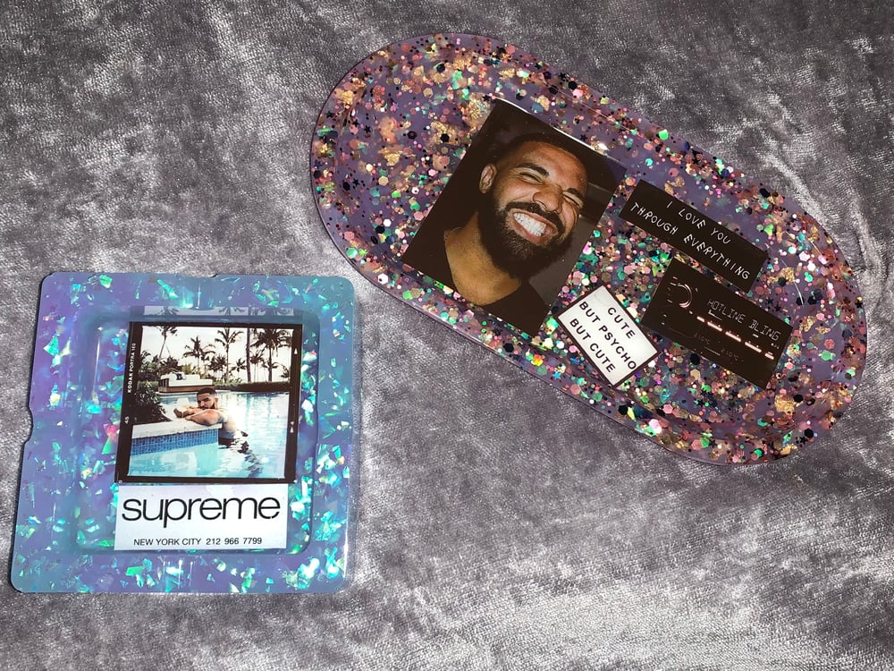Image of Custom Rolling tray & Ashtray set