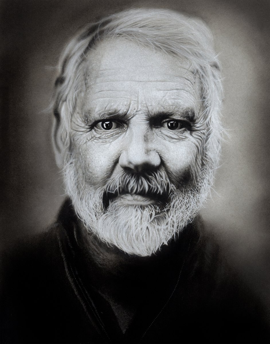 Original Charcoal Drawing Commission Email