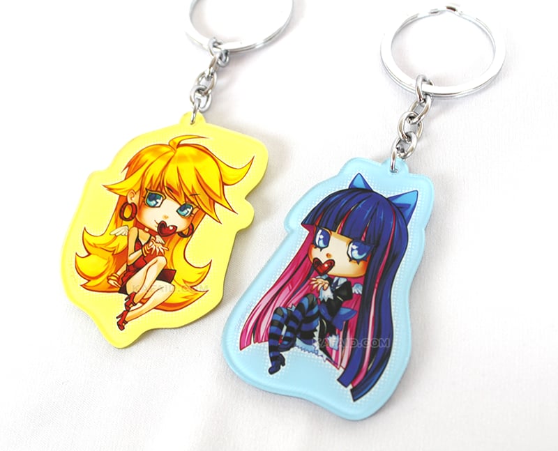 Panty and Stocking Keychains